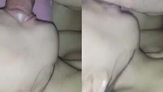 مص القضيب حتى اللحس