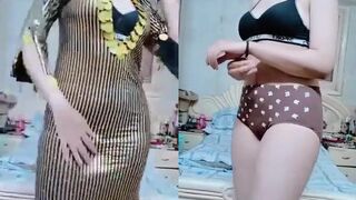 عشيقي كان عاوز يشوفني ببدلة الرقص وريتله بزازي وكسي