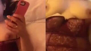 مبسوطة أوي بزب صاحبها وولعانة عليه